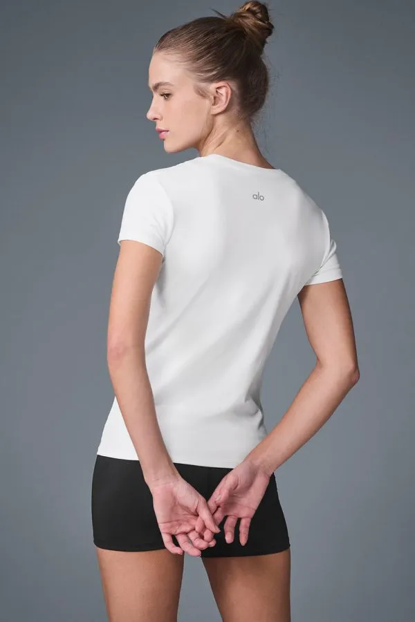 Ultrasoft Finesse Tee - White