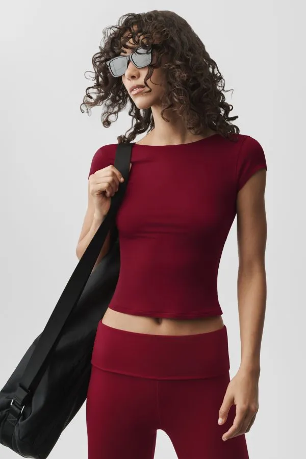 Ultrasoft Back For More Tee - Summer Romance Red