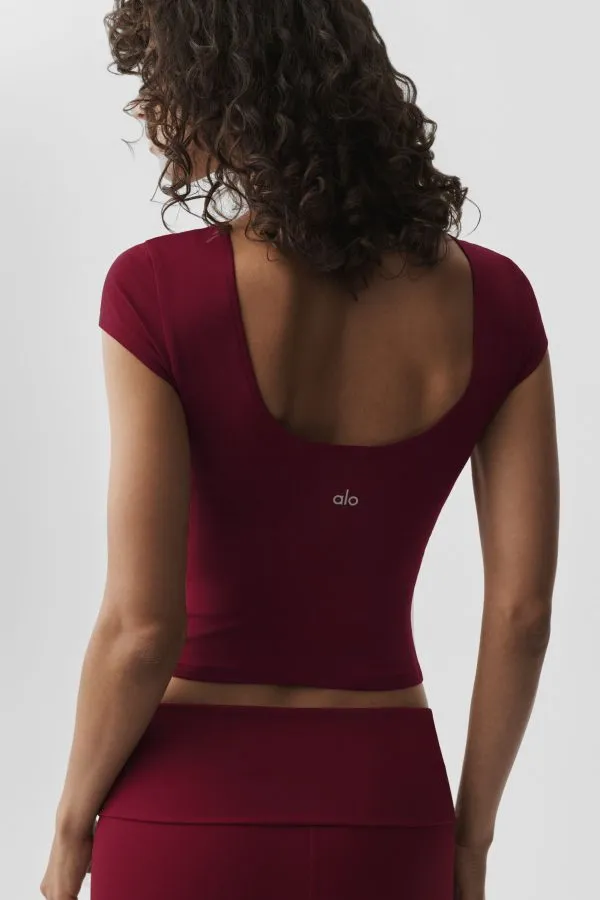Ultrasoft Back For More Tee - Summer Romance Red