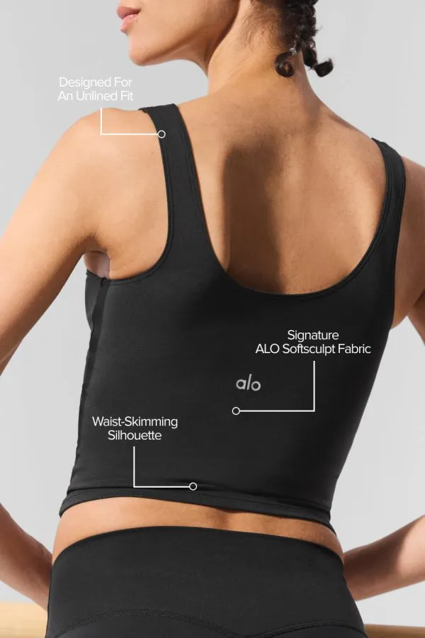 Softsculpt Tank - Black