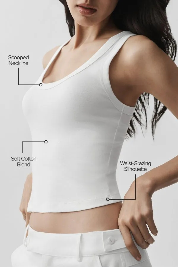 Timeless Tank - White