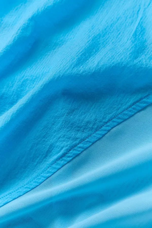 1/4 Zip Go Time Pullover - Azure Blue
