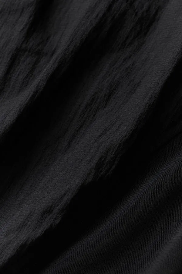 1/4 Zip Go Time Pullover - Black