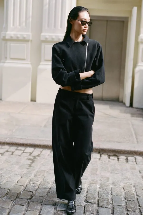 High Road Straight Leg Pant - Black