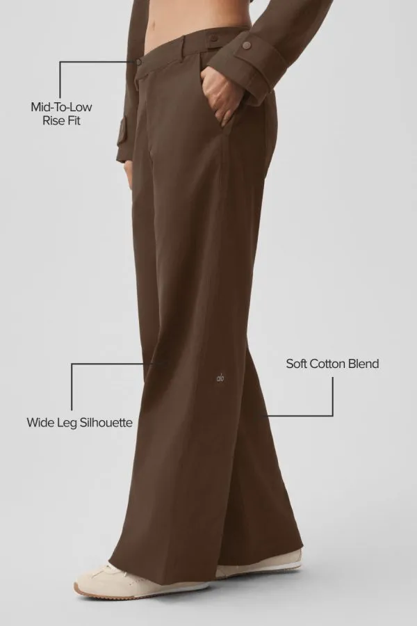 High Road Straight Leg Pant - Espresso
