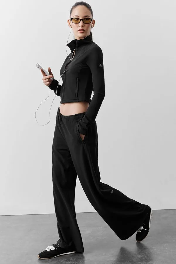 Sway Mid-Rise On The Go Pant - Black