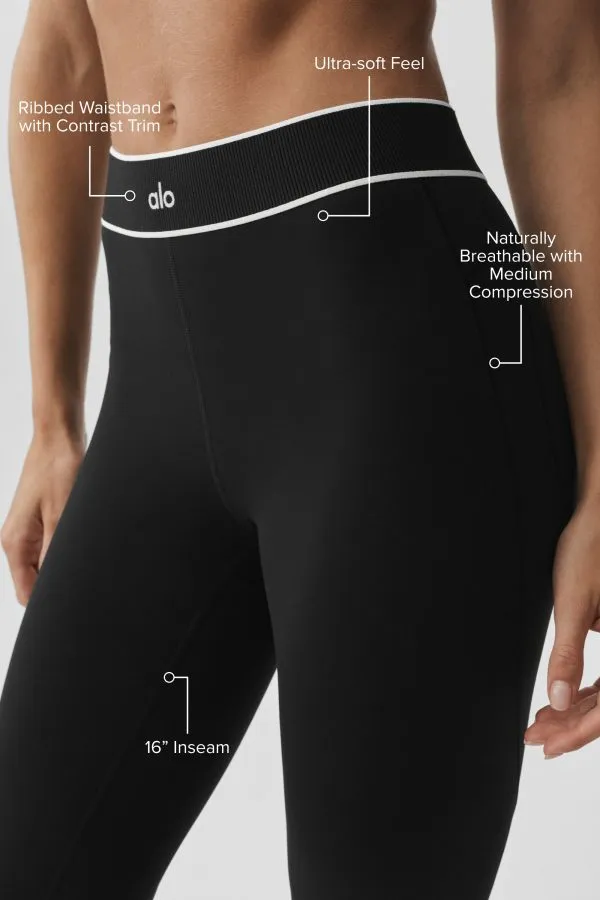 Softsculpt High-Waist Amp It Up Capri - Black