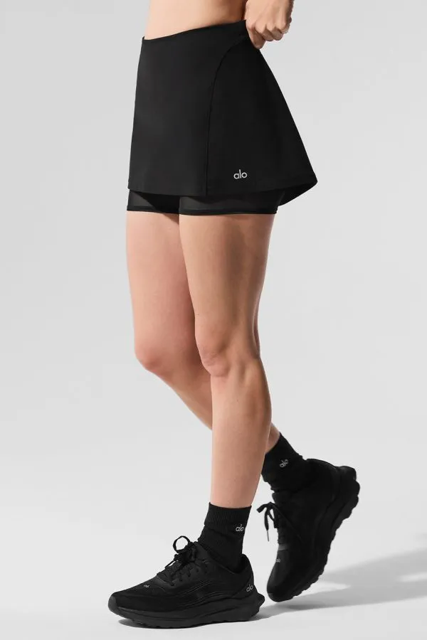 Ultrasoft Serve It Up Skirt - Black