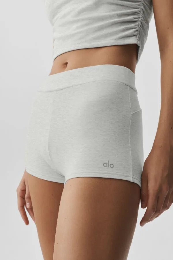 Sway My Way Micro Short - White Heather