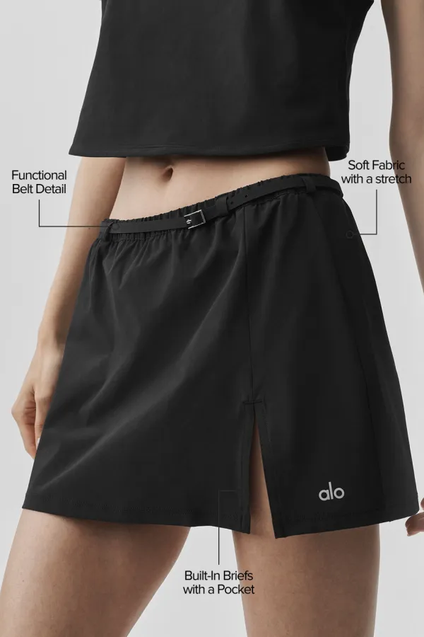 Connection Mini Skirt - Black