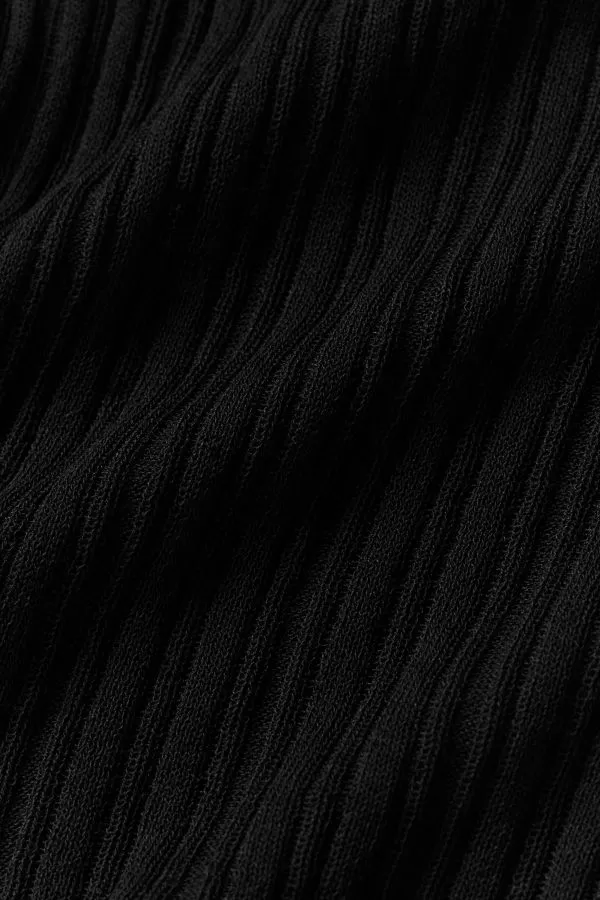 Sweater High-Waist Sunlit Short - Black
