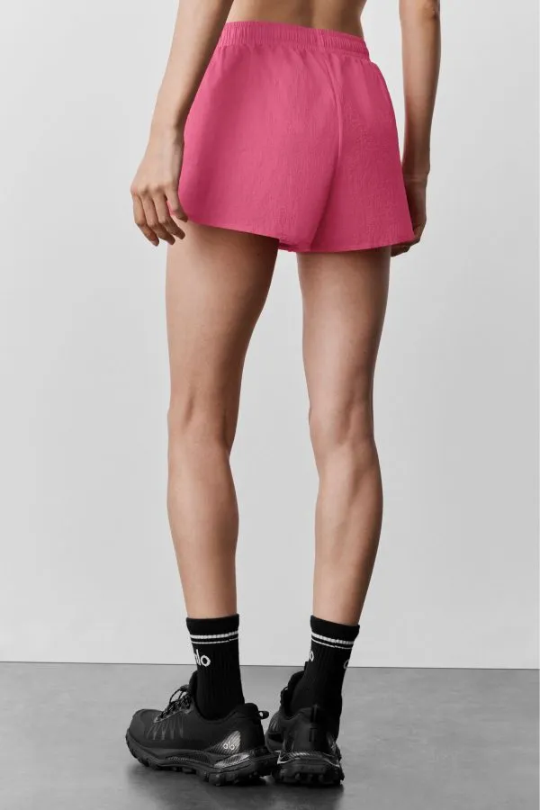 Mid-Rise Go Time Short - Paradise Pink