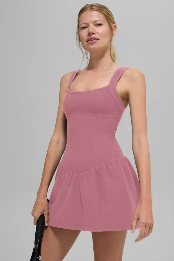 Ultrasoft Break Point Tennis Dress - Pink Wild Rose