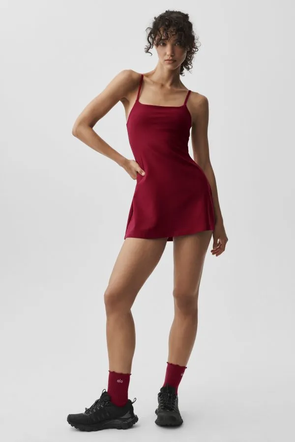 Ultrasoft Encore Tennis Dress - Summer Romance Red