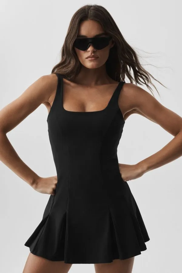 Softsculpt Topspin Tennis Dress - Black