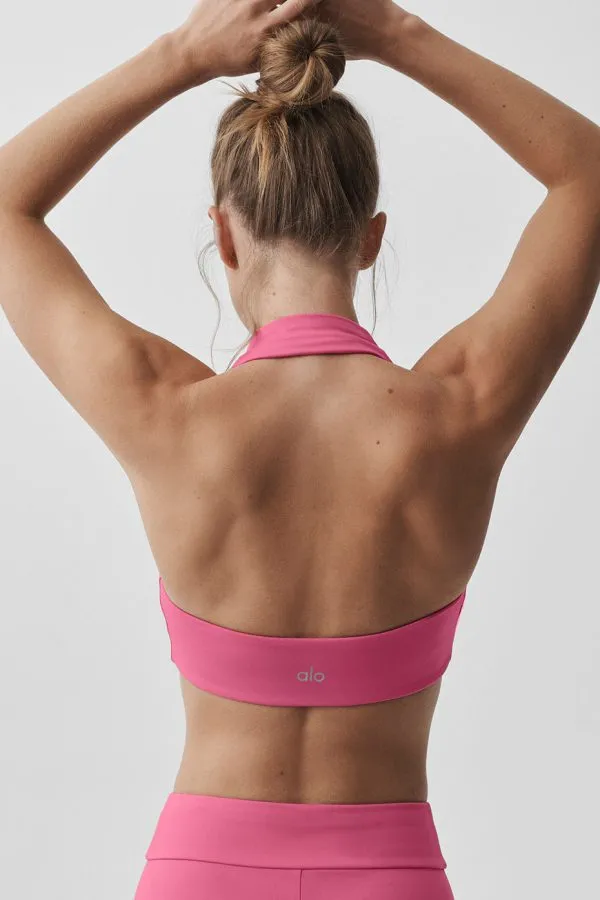 Softsculpt Feel The Heat Halter Bra - Paradise Pink
